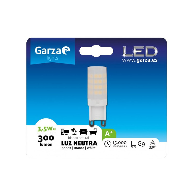 LAMPARA LED G9 MATE 3.5W 330º 300LM DESCAT.