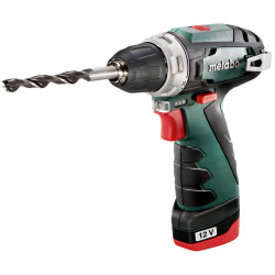 ATORNILLADOR METABO POWERMAXX BS C/BAT 2AH