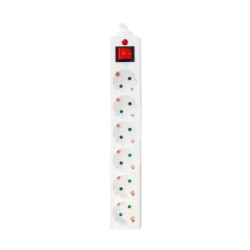 BASE 6 TOMAS 1,5mmx3mts C/INT.PS BLANCO