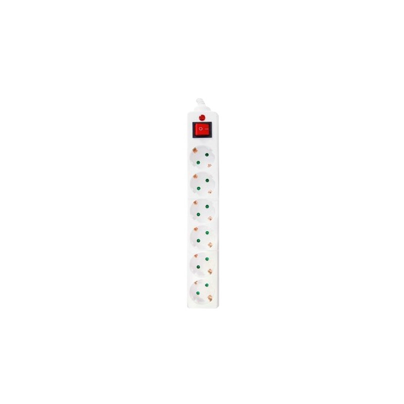 BASE 6 TOMAS 1,5mmx3mts C/INT.PS BLANCO