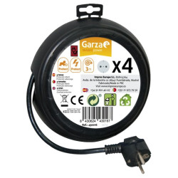 ENRROLLACABLES DOMESTICO 3G 1mm.X3Mts.