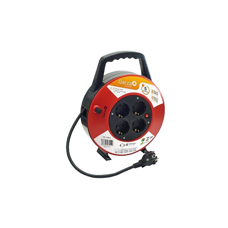 ENRROLLACABLES DOMESTICO 3G 1,5mm.X5Mts.