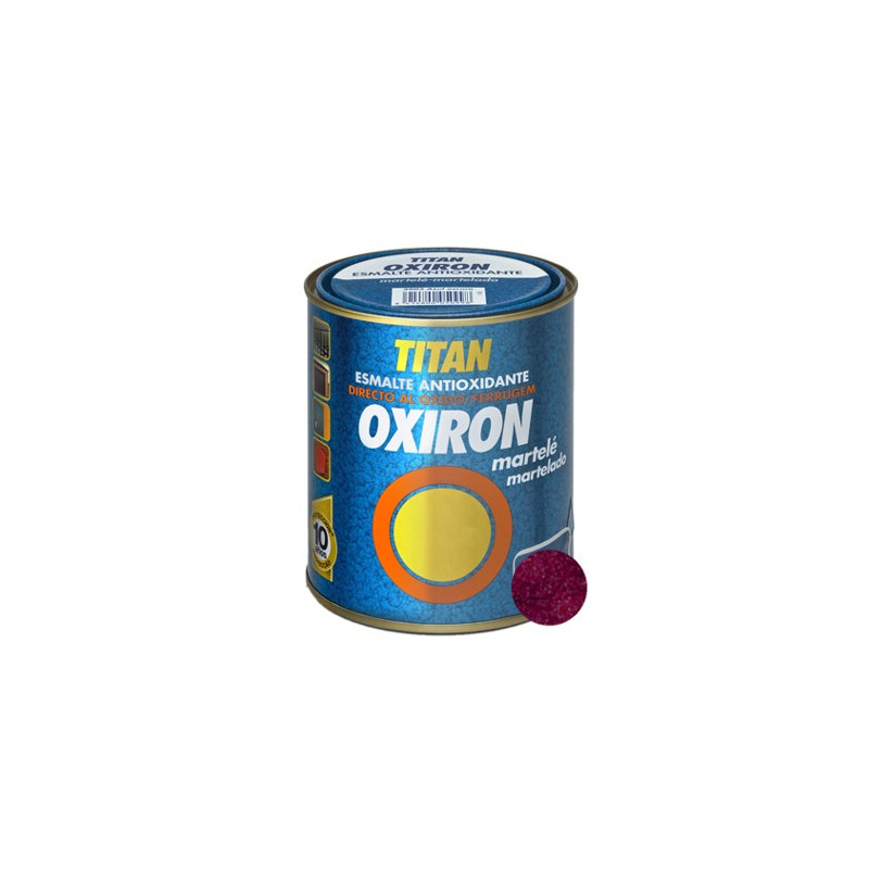 OXIRON ESMALTE MARTELE ROJO 750ML