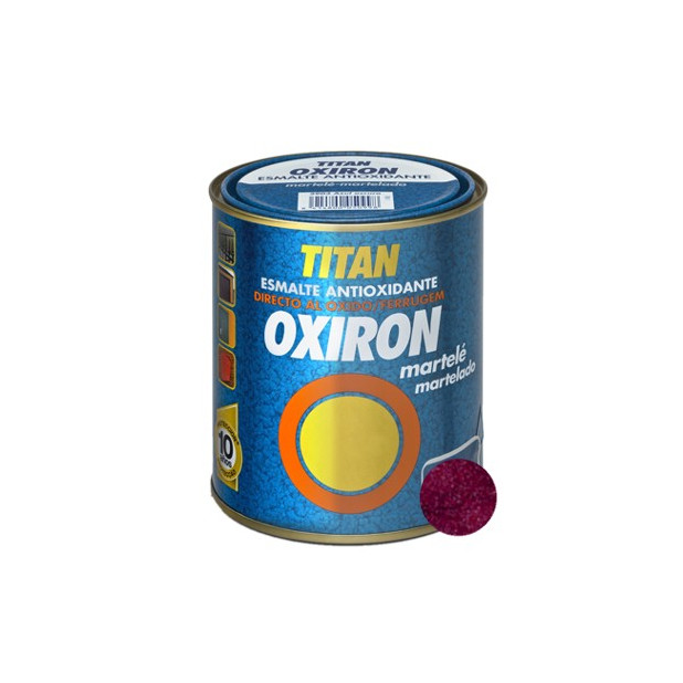 OXIRON ESMALTE MARTELE ROJO 750ML