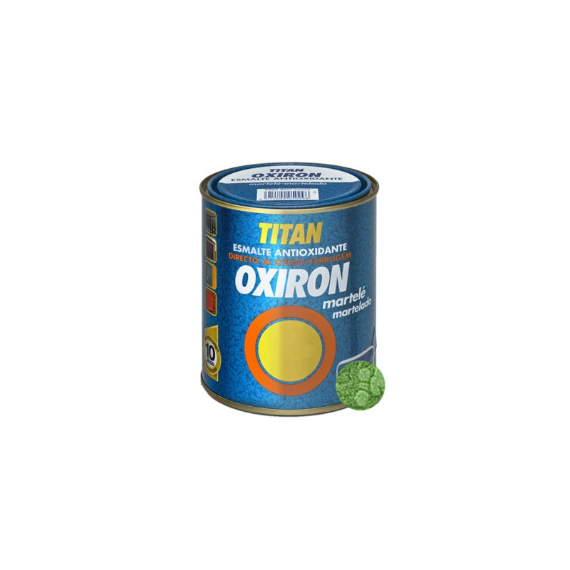 OXIRON ESMALTE MARTELE VERDE CLARO 750ML