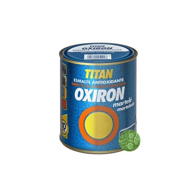 OXIRON ESMALTE MARTELE VERDE CLARO 750ML