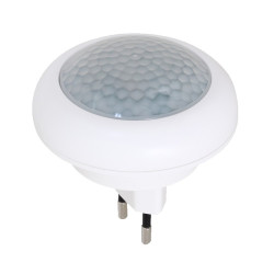 DETECTOR MOV. IR LUZ QM ENCH 120º IM108P