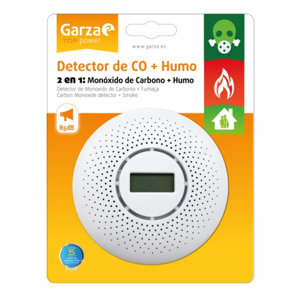 DETECTOR CO+HUMO