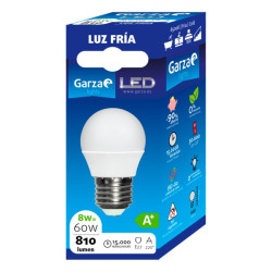 LAMPARA LED ESF.8W E27 220º 810LM 65K