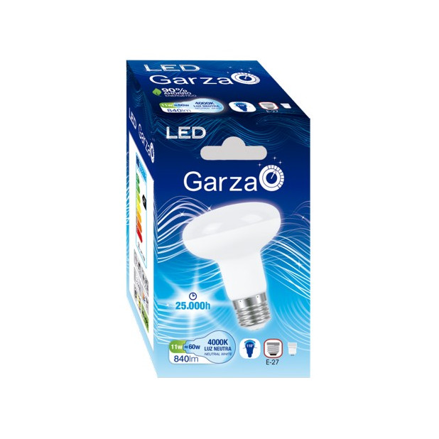 LAMPARA LED R80 10W E27 110º 820LM 40K