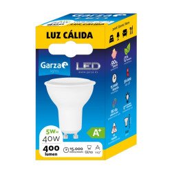 LAMPARA LED GU10 5W 110º 400LM 30K