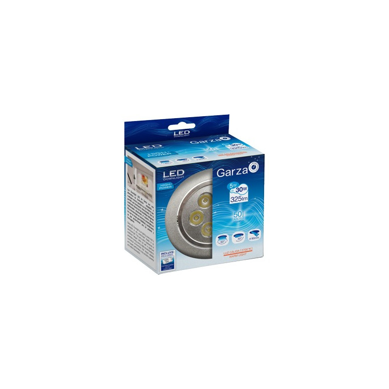 LAMPARA LED EMP.HP 5W 60º 400LM 27K AL.