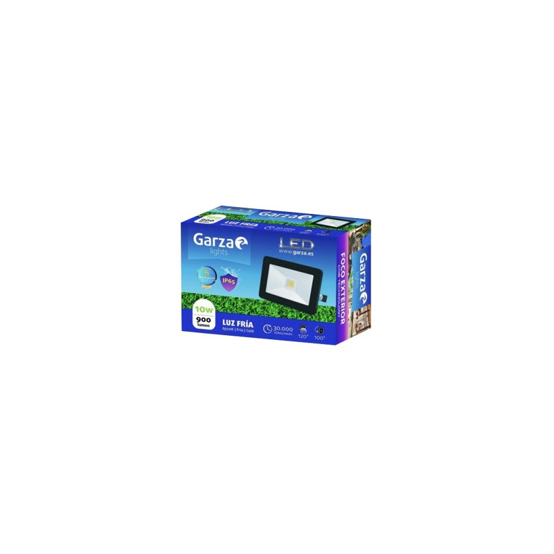 FOCO LED EXT. PANT.COM.10W 900LM 65K