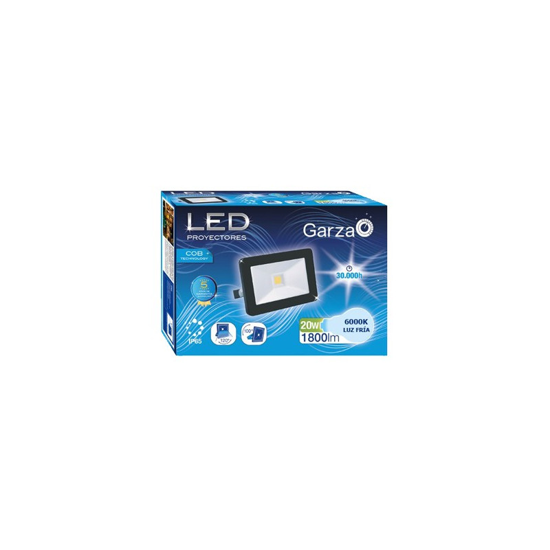 FOCO LED EXT.PANT.COM.20W 1800LM 65K