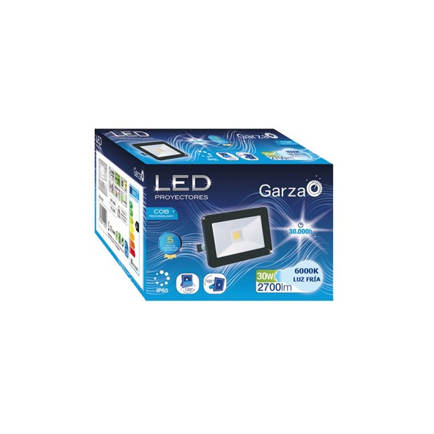 FOCO LED EXT.PANT.COM.30W 2700LM 65K