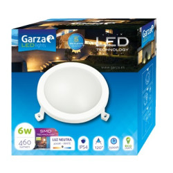 PLAFON LED EXT.CIR.17 6W 460LM 40K