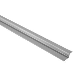 TAPAJUNTA ADHESIVO GRES 44MM INOX 100CM