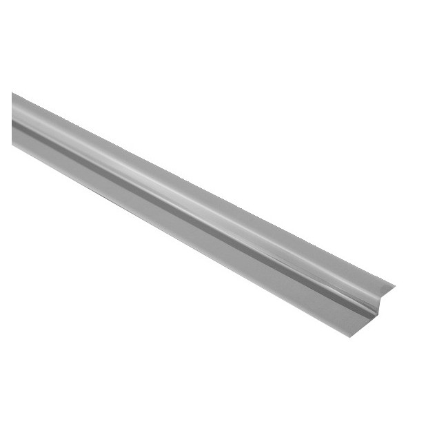 TAPAJUNTA ADHESIVO GRES 44MM INOX 100CM