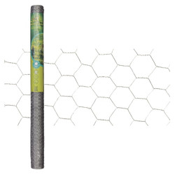 MALLA TRIPLE TORSION GALVANEX 0,5x10M 19MM