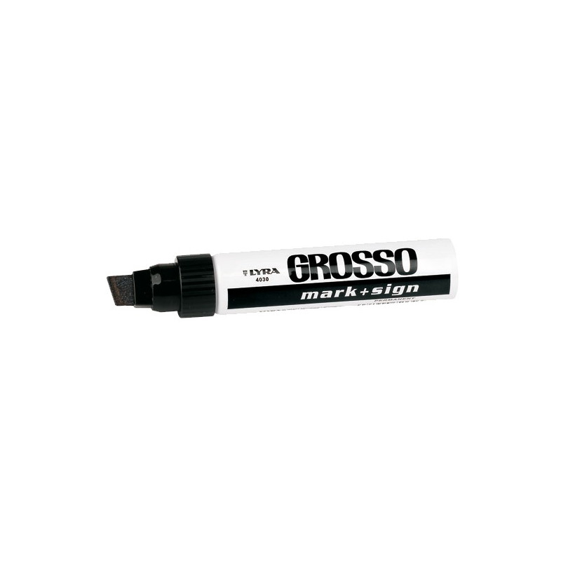 ROTULADOR PUNTA GRUESA "LYRA" NEGRO