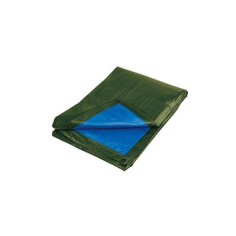 TOLDO EXTRAFUERTE VERDE/AZUL 6x10m