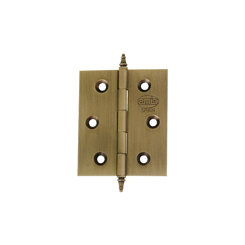 BISAGRA AMIG 1003 70x50 LATON CUERO
